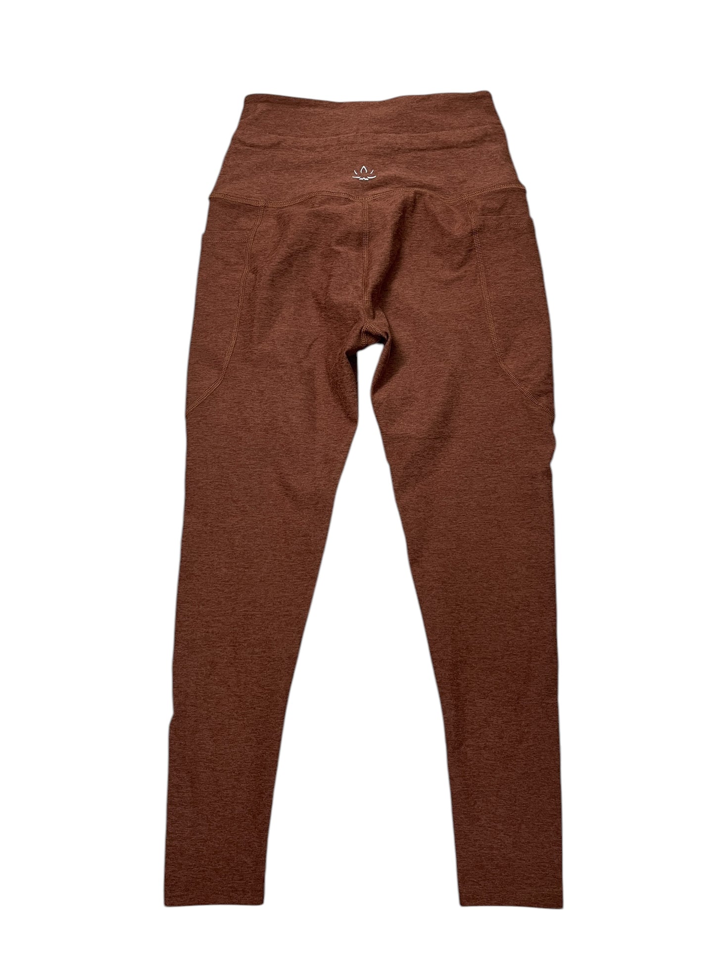 Athletic Leggings By Beyond Yoga In Brown, Size:M