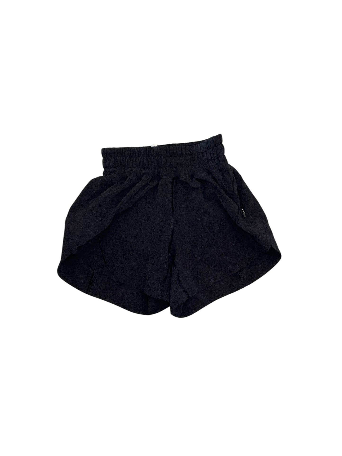 Athletic Shorts By Lululemon In Black, Size:Xs