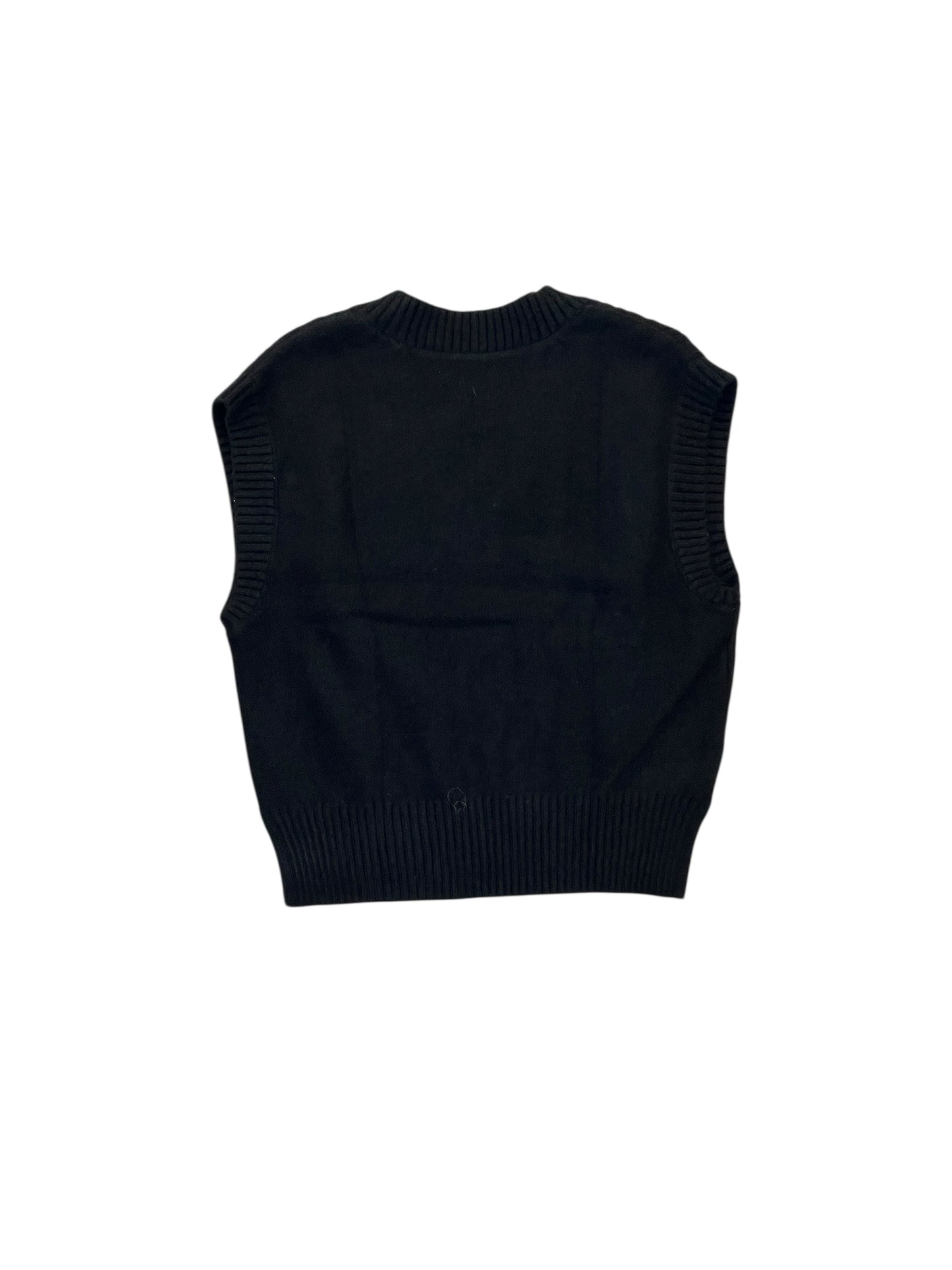 Vest Sweater By Loft In Black, Size:S