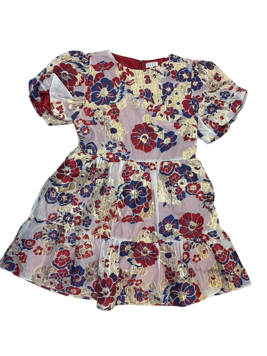 Dress Party Short By Tcec In Blue & Red, Size:L