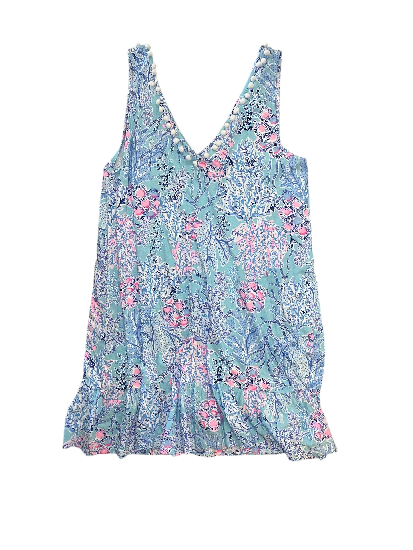 Dress Designer By Lilly Pulitzer In Blue, Size:Xl