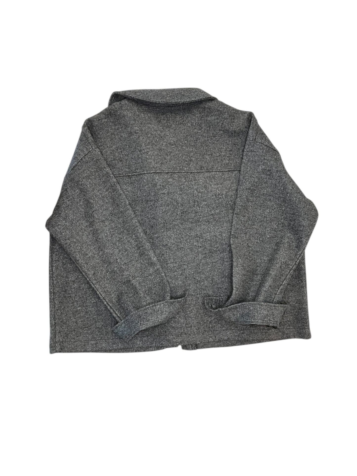 Jacket Shirt By Cj Banks In Grey, Size:Xl
