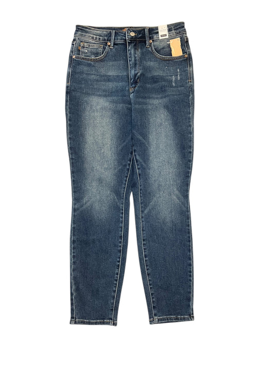 Jeans Straight By Judy Blue In Blue Denim, Size:10