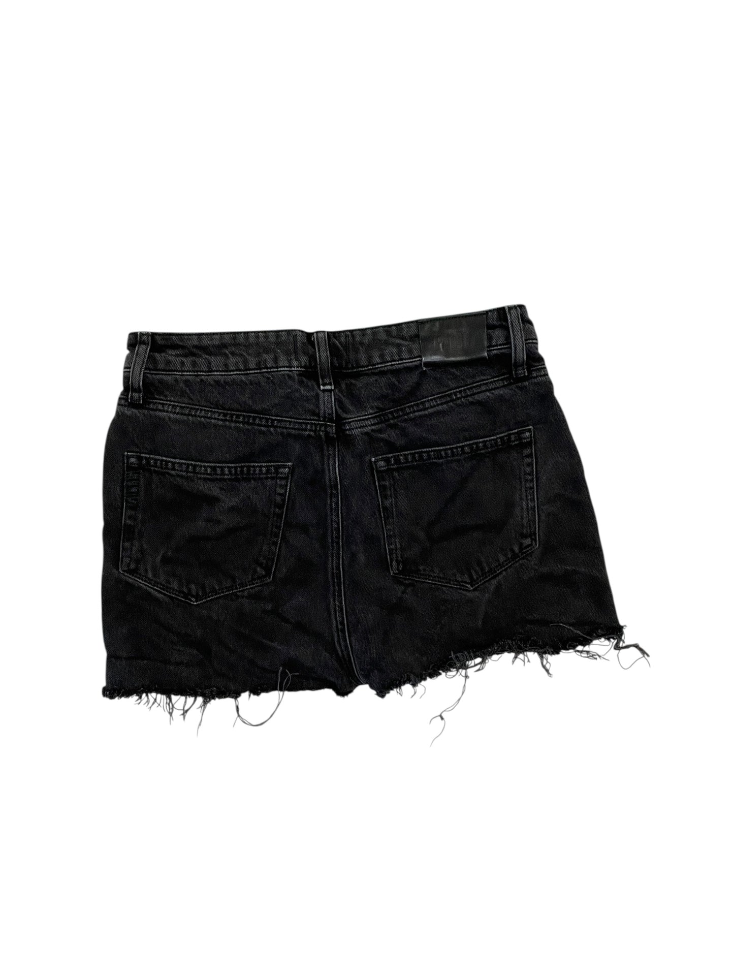 Shorts By Paige In Black Denim, Size:S