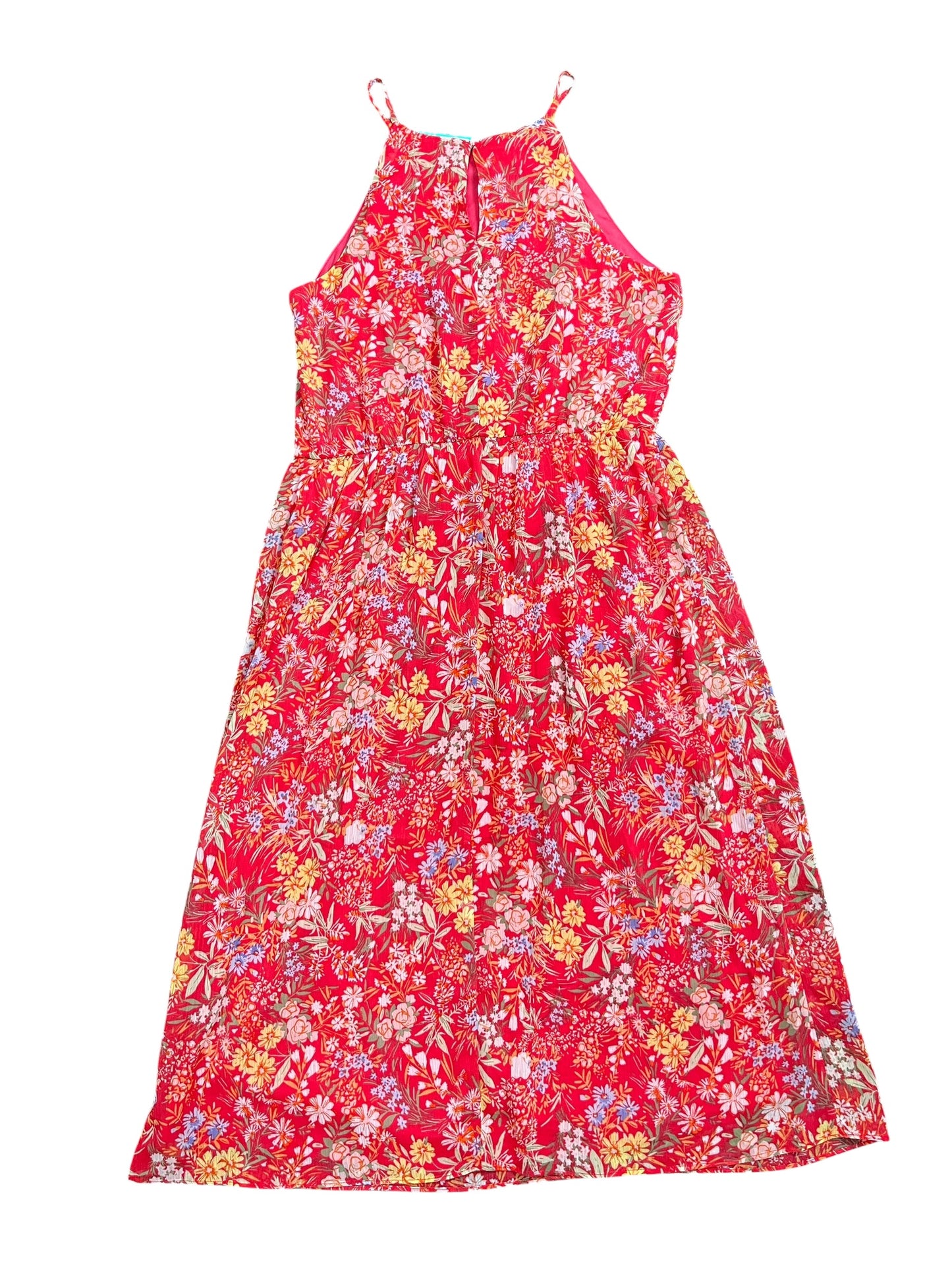 Dress Casual Midi By Clothes Mentor In Floral Print, Size:Lp