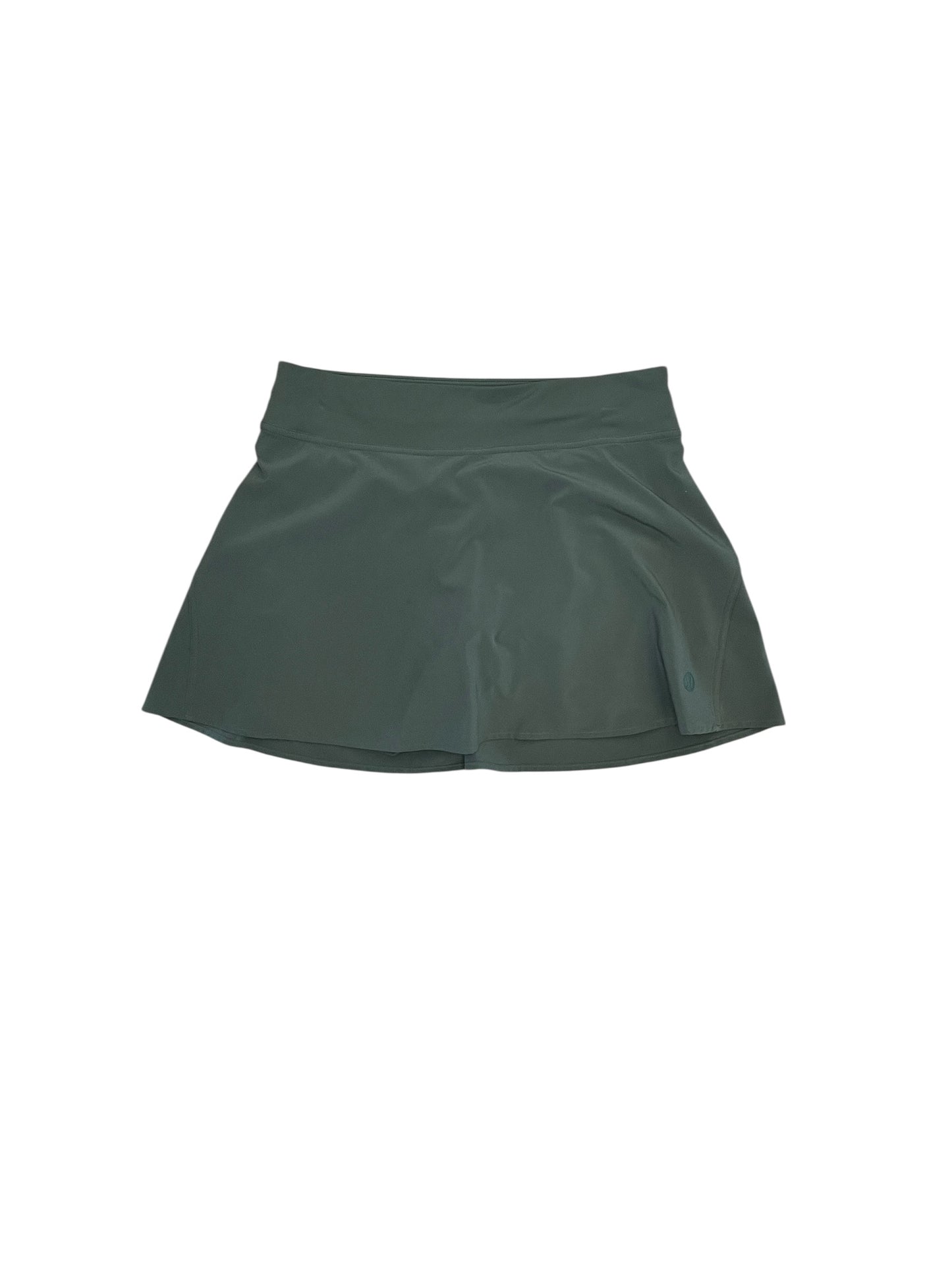 Athletic Skort By Lululemon In Green, Size:S