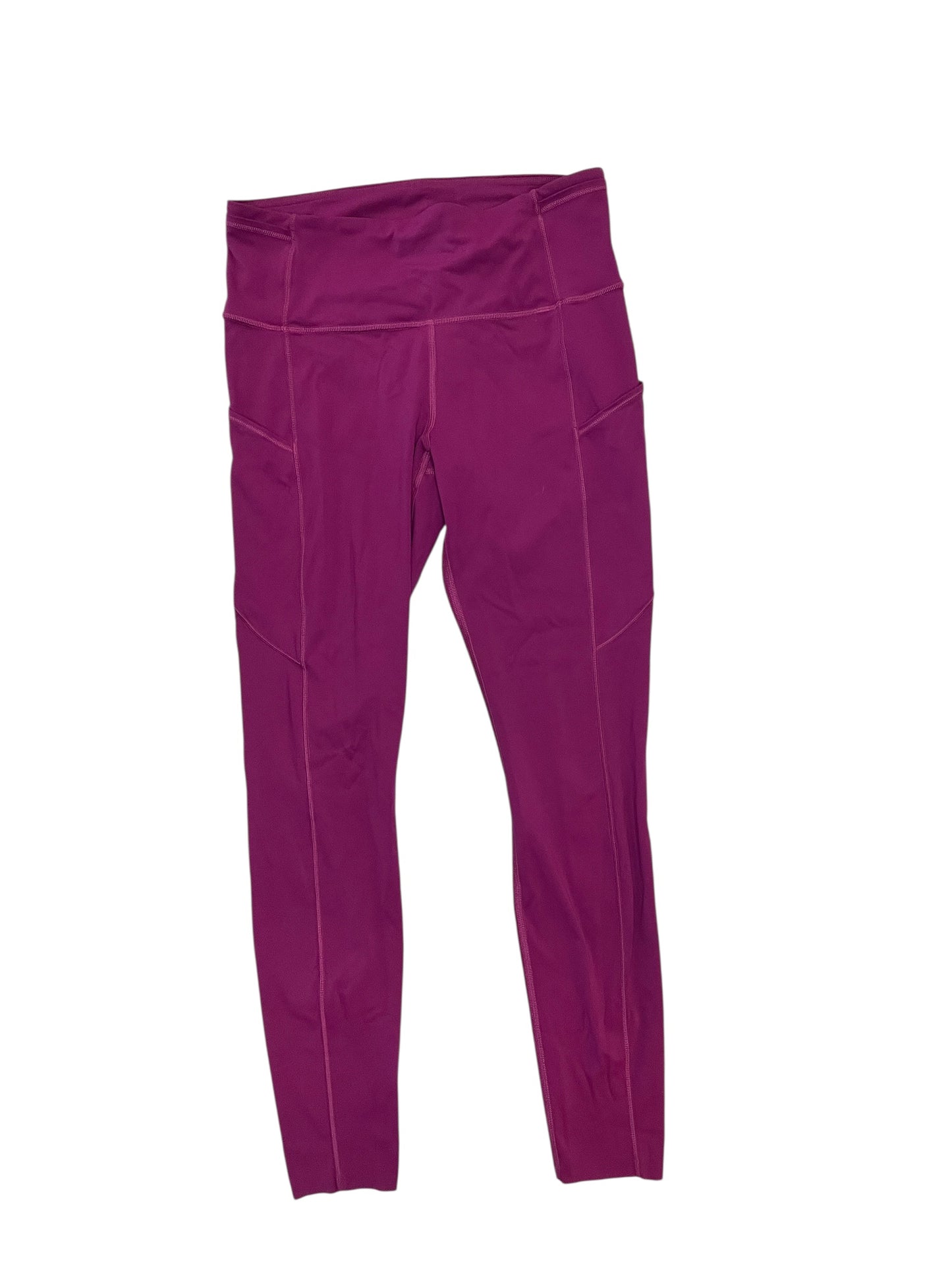 Athletic Leggings By Lululemon In Purple, Size:M