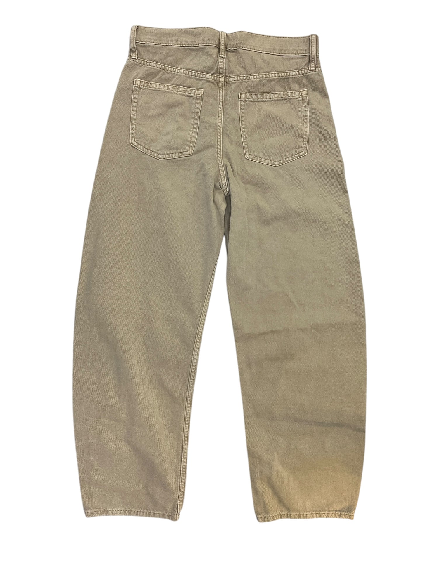 Jeans Wide Leg By Gap In Tan, Size:8