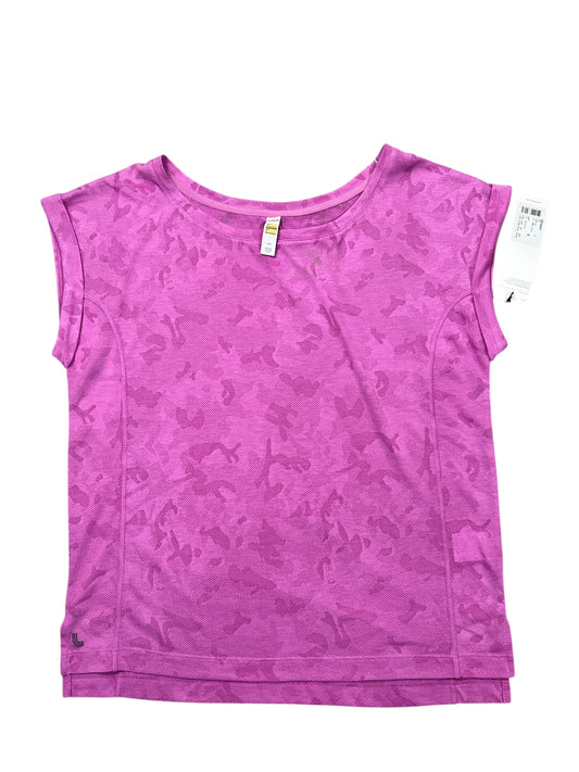 Athletic Top Ss By Lole In Purple, Size:L