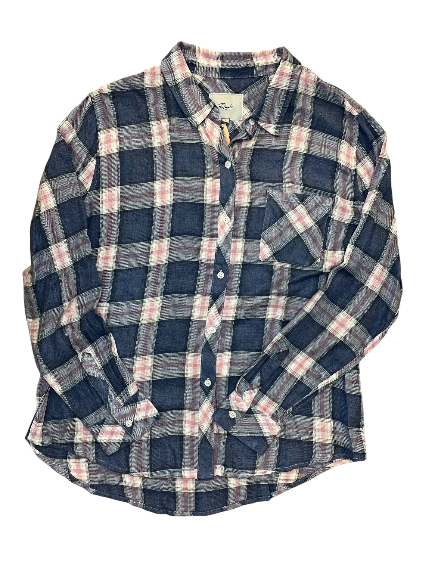 Top Ls By Rails In Blue, Size:L