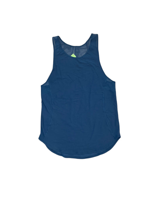 Athletic Tank Top By Lululemon In Blue, Size:M