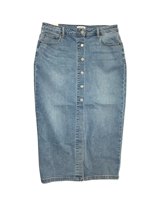 Skirt Maxi By Sneak Peek In Blue Denim, Size:L