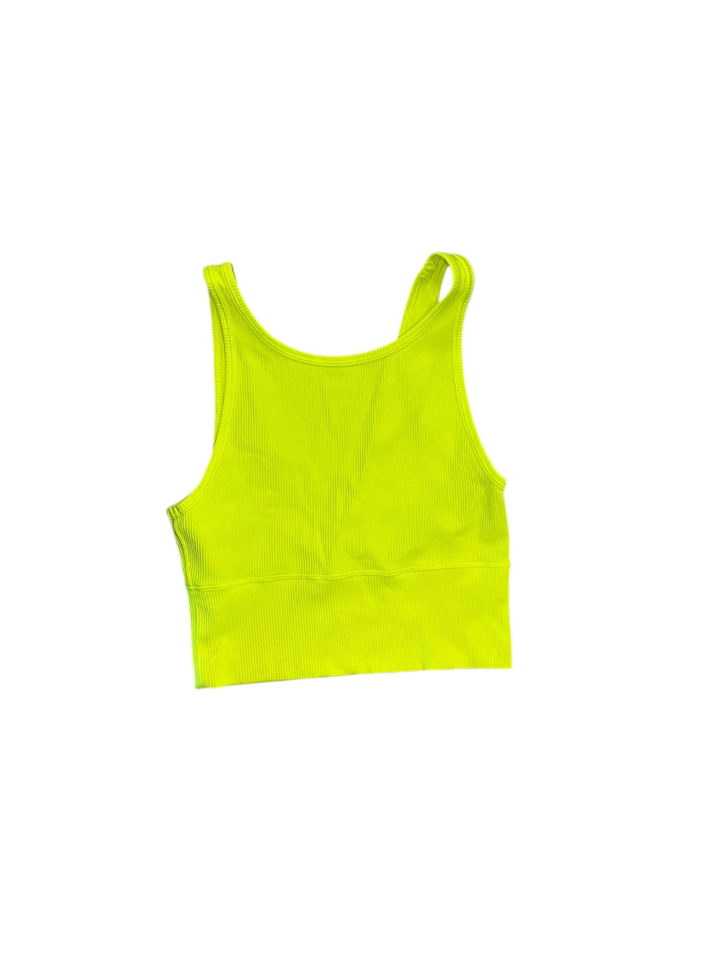 Athletic Bra By Lululemon In Yellow, Size:S