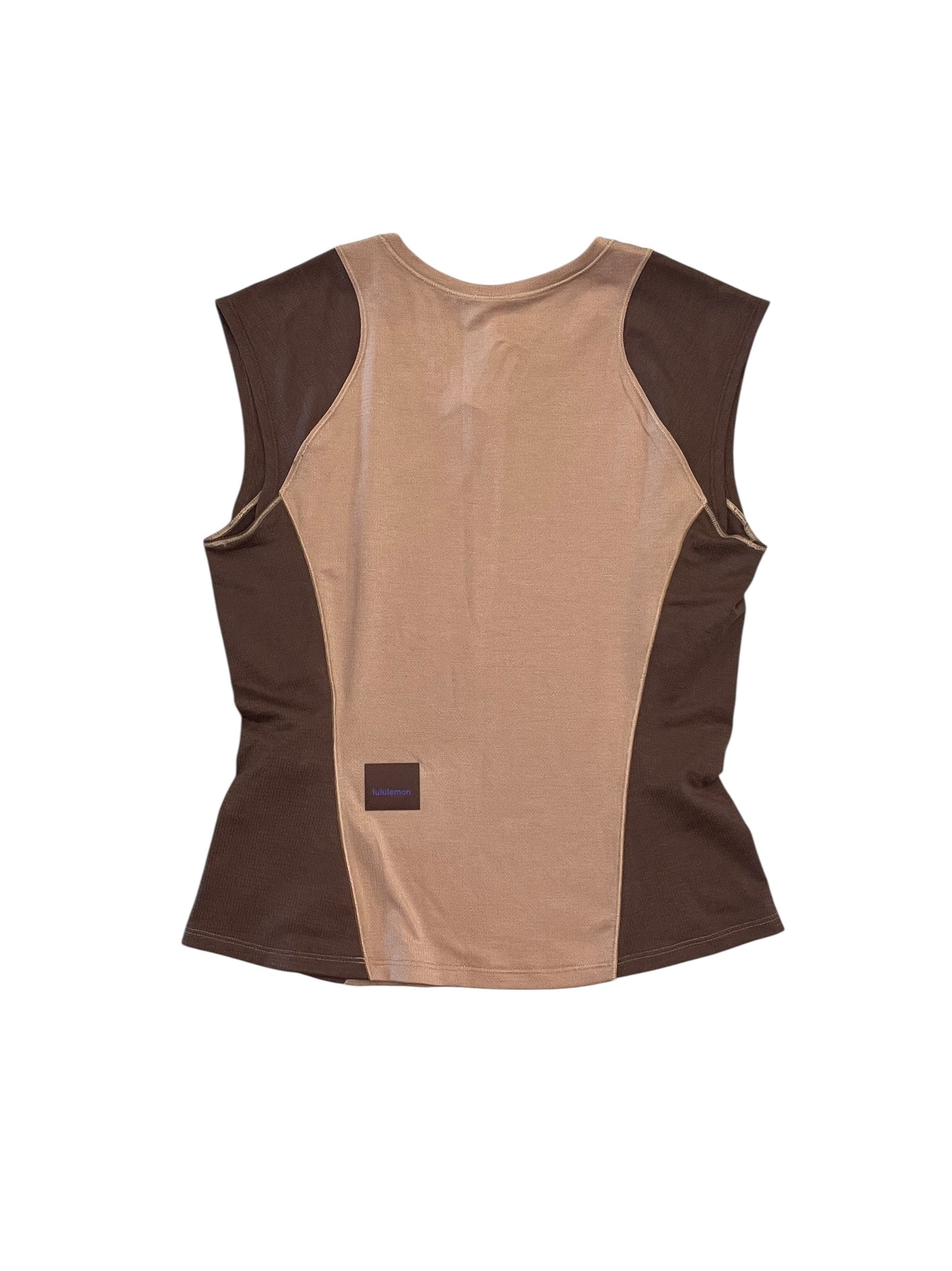 Athletic Tank Top By Lululemon In Brown, Size:S