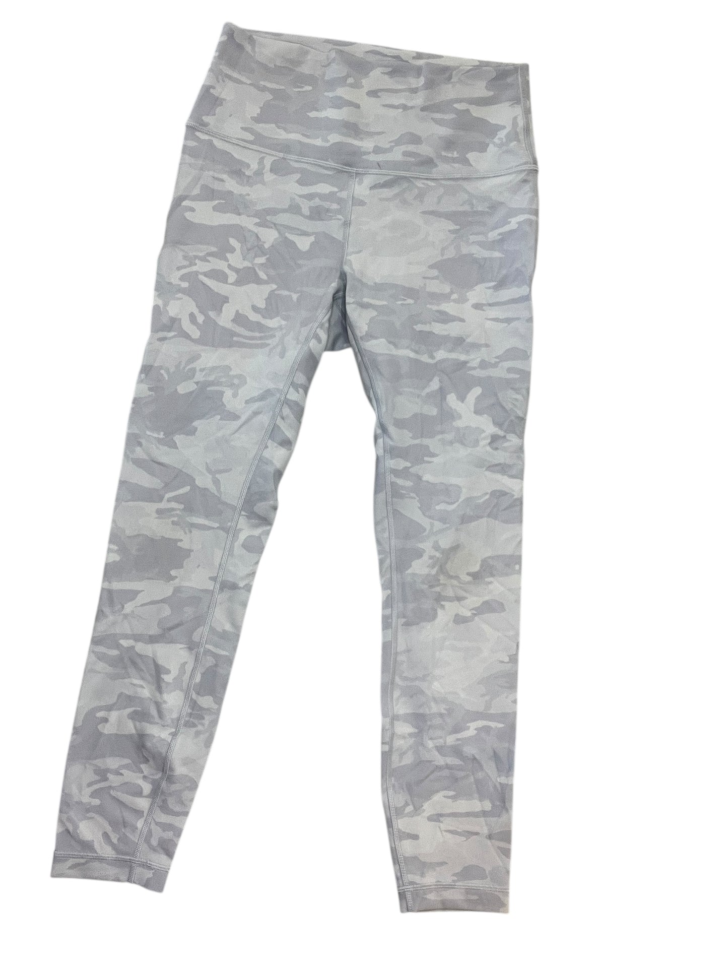 Athletic Leggings By Lululemon In Camouflage Print, Size:M