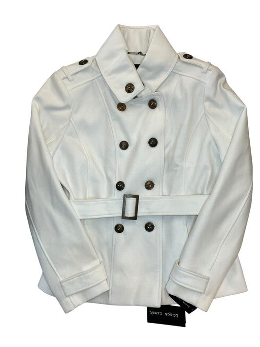 Coat Peacoat By Black Rivet In White, Size:Xl