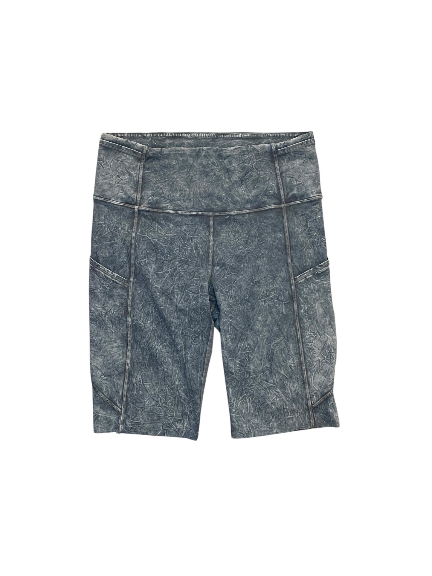 Athletic Shorts By Lululemon In Blue, Size:M