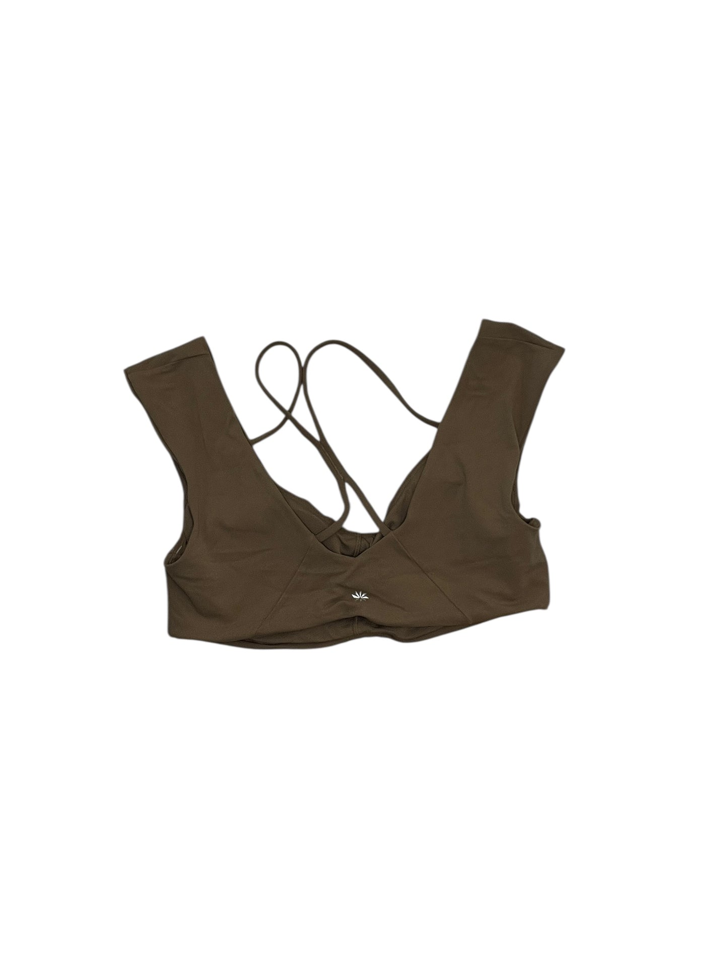 Athletic Bra By Athleta In Brown, Size:M