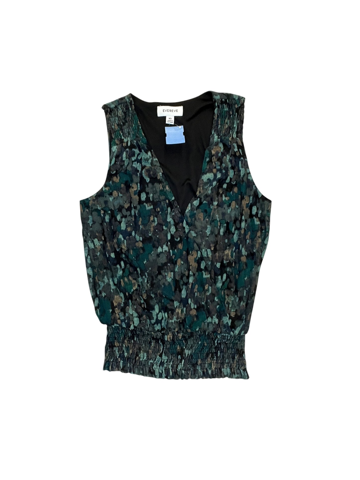 Blouse Sleeveless By Evereve In Black, Size:Xs