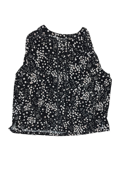 Top 3/4 Sleeve Designer By Karl Lagerfeld In Floral Print, Size:2X