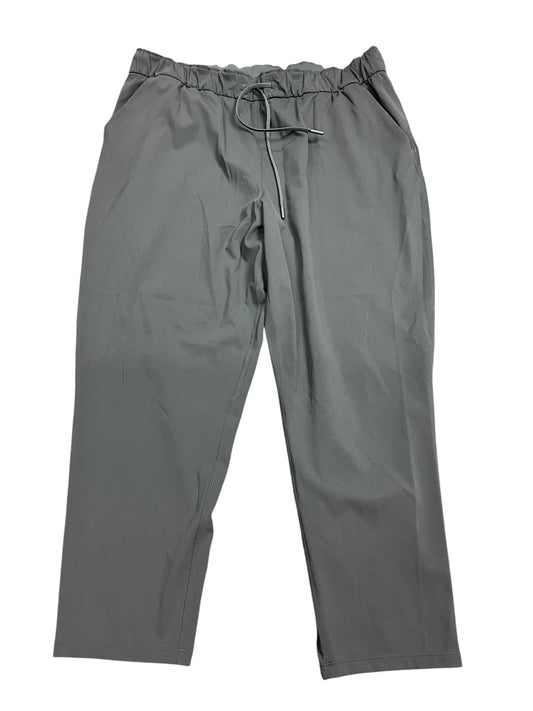 Athletic Pants By Lululemon In Grey, Size:Xxl