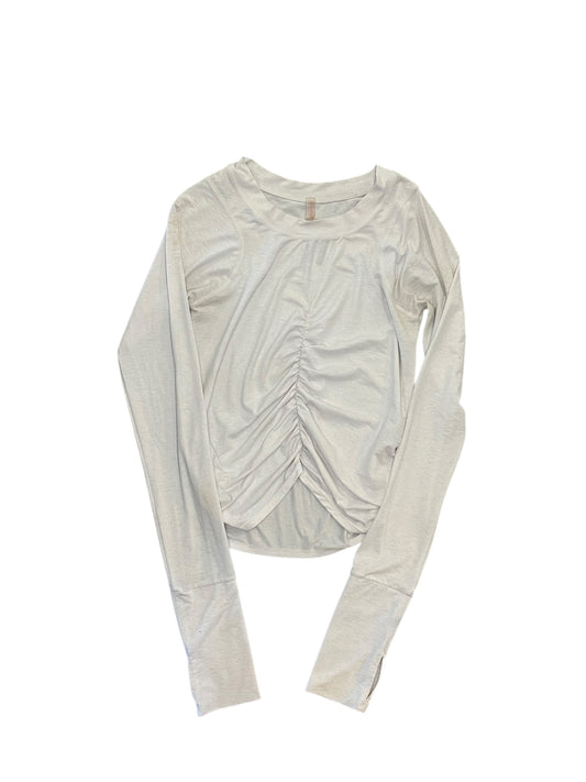 Athletic Top Ls Crewneck By Free People In White, Size:S