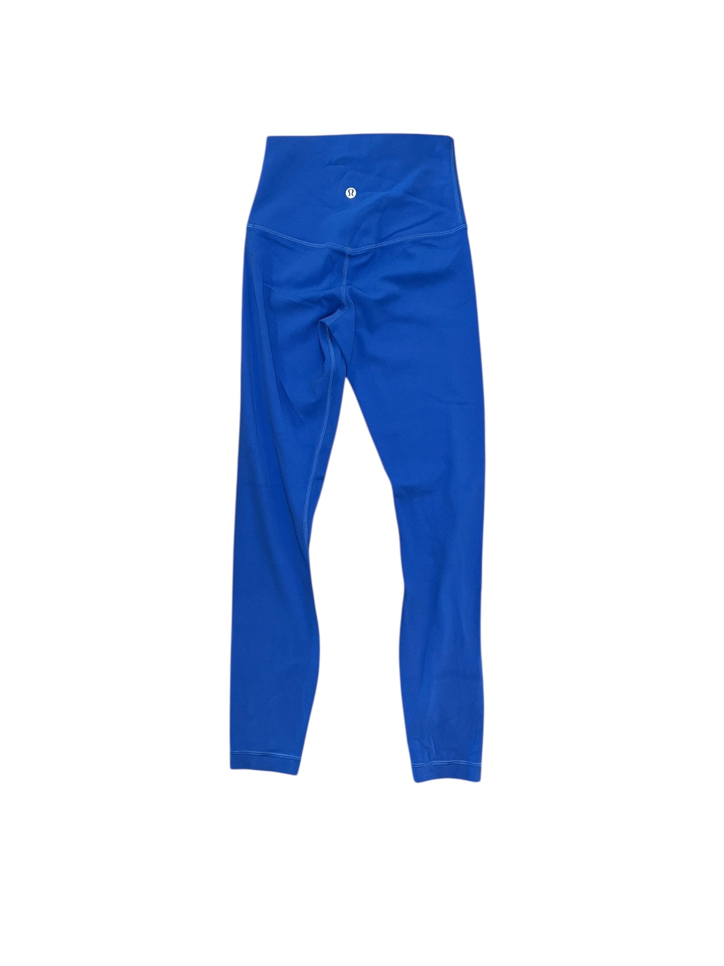 Athletic Leggings By Lululemon In Blue, Size:Xs