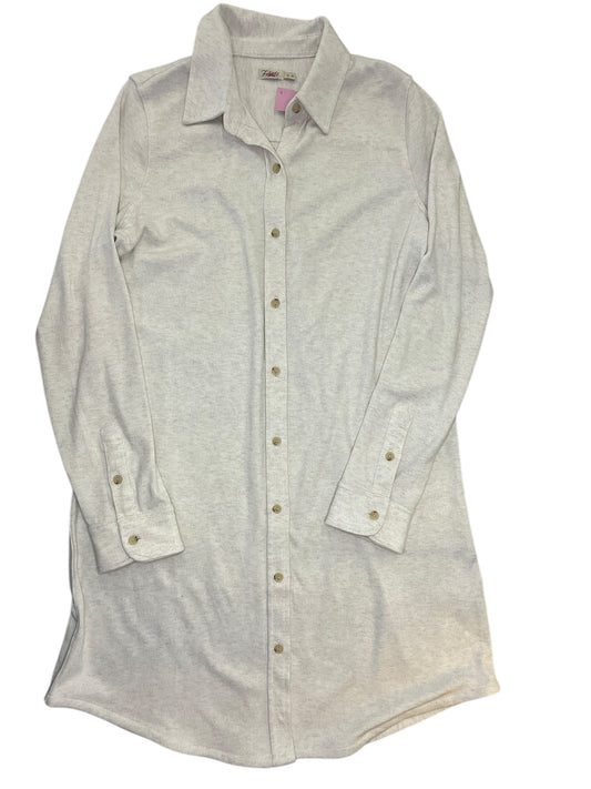 Dress Casual Short By Faherty In Cream, Size:M