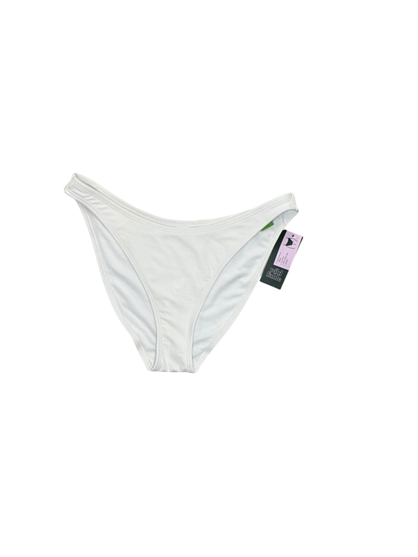 Swimsuit Bottom By Wild Fable In White, Size:M