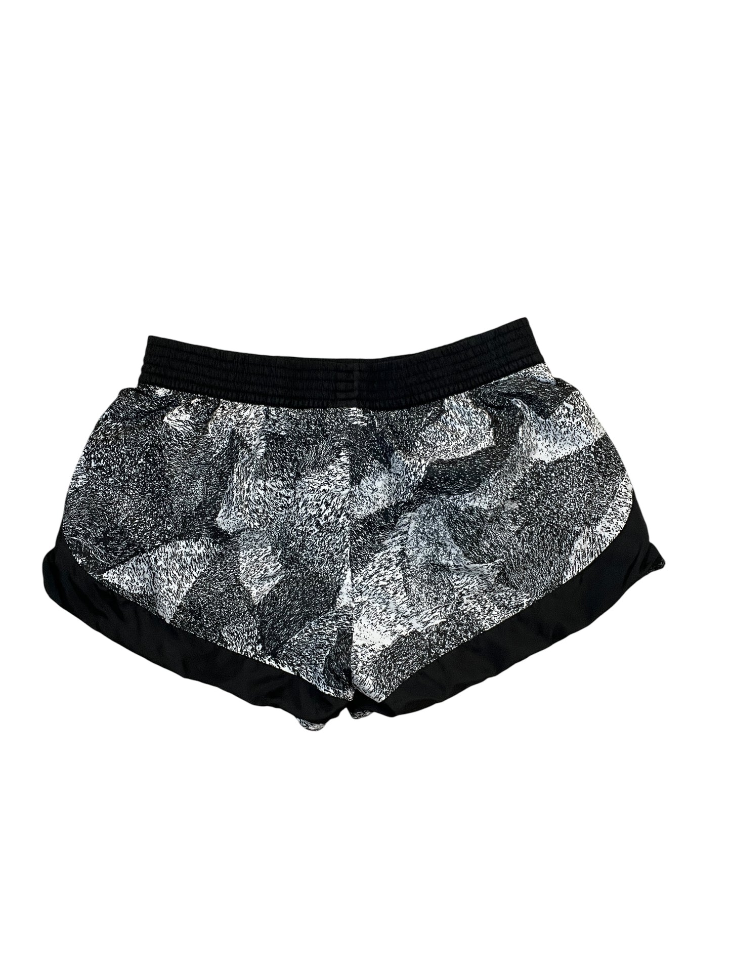 Athletic Shorts By Nike In Black & White, Size:L