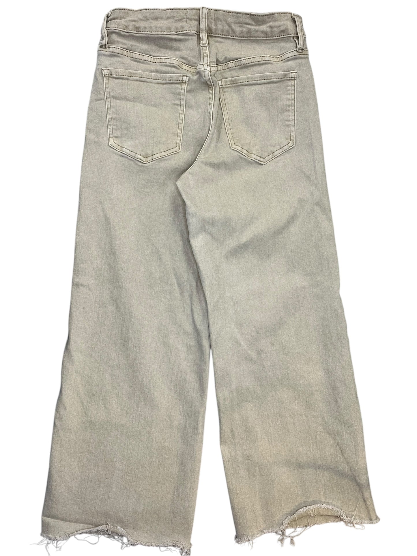 Jeans Cropped By Oat In Tan, Size:0