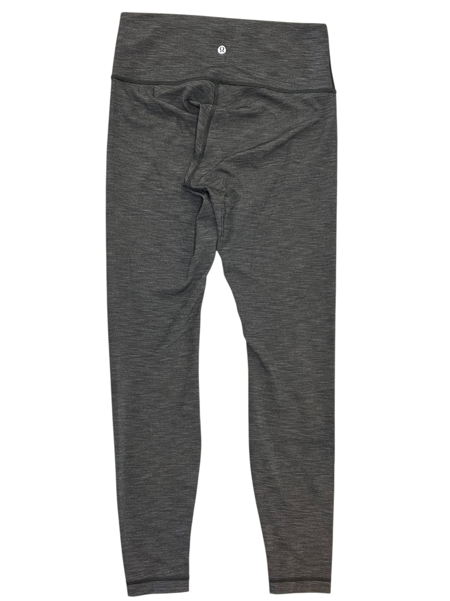 Athletic Leggings By Lululemon In Grey, Size:M