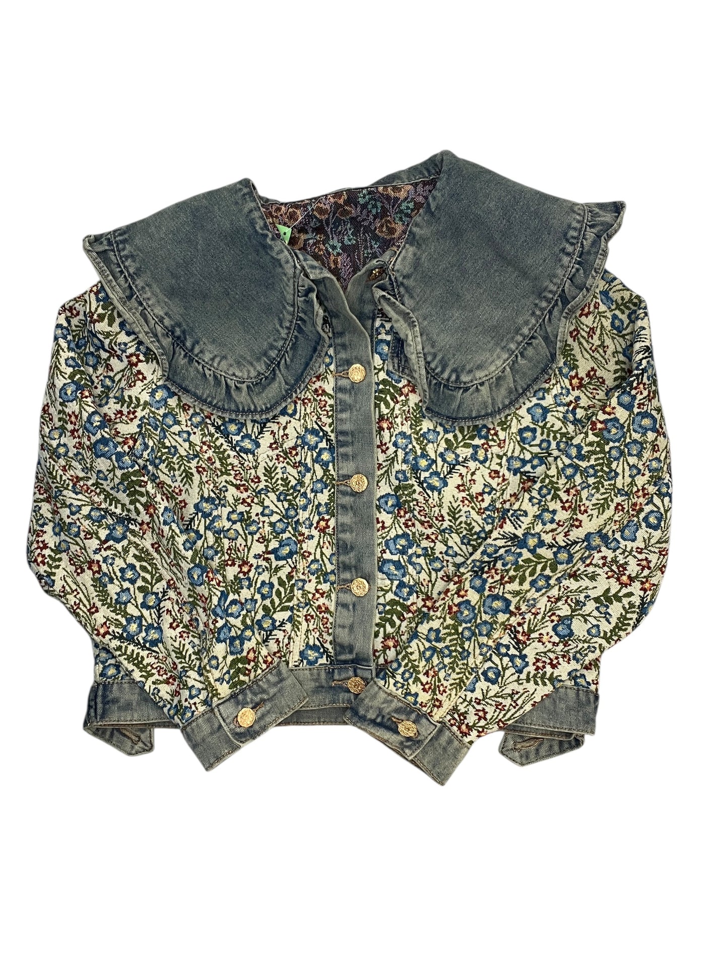 Jacket Other By Clothes Mentor In Floral Print, Size:S