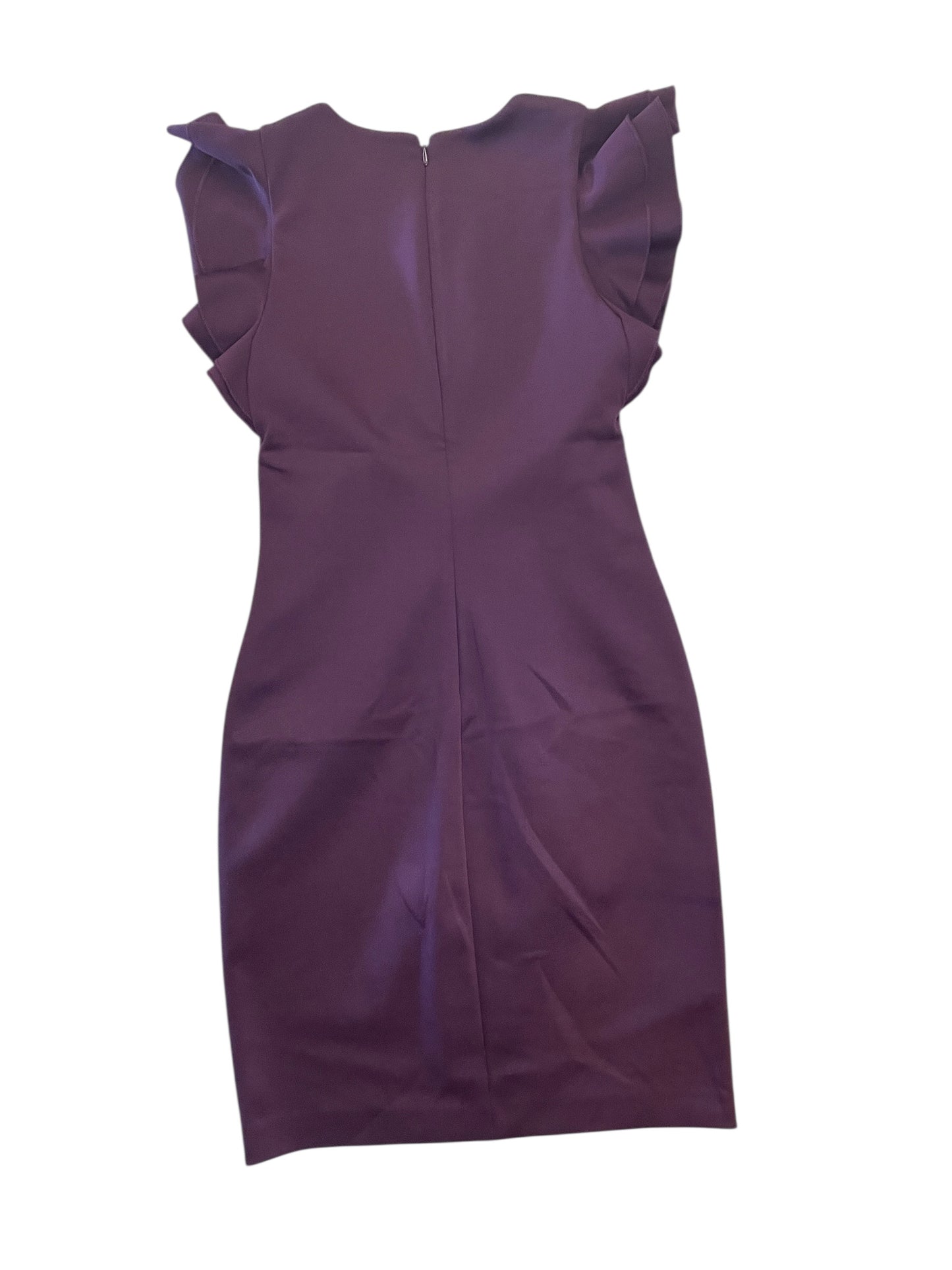 Dress Work By Tommy Hilfiger In Purple, Size:S
