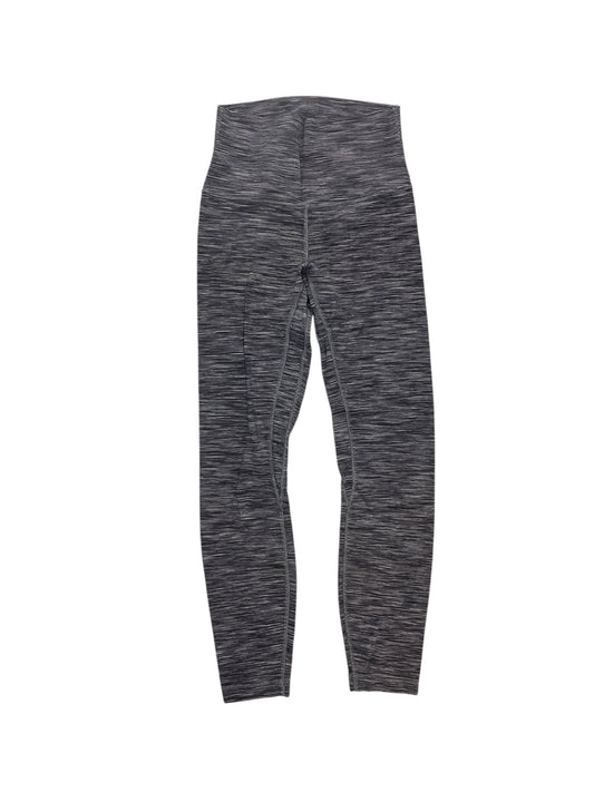 Athletic Leggings By Lululemon In Grey, Size:S