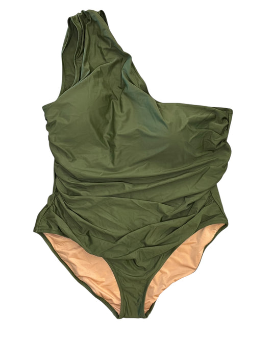 Swimsuit By J. Crew In Green, Size:3X