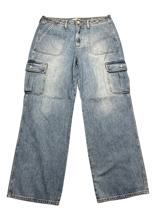 Jeans Wide Leg By Sneak Peek In Blue Denim, Size:8