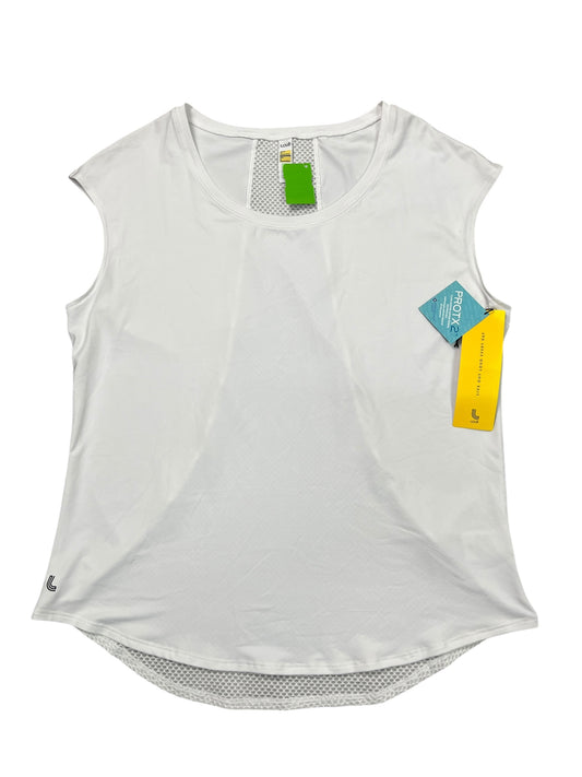 Athletic Top Ss By Lole In White, Size:Xl