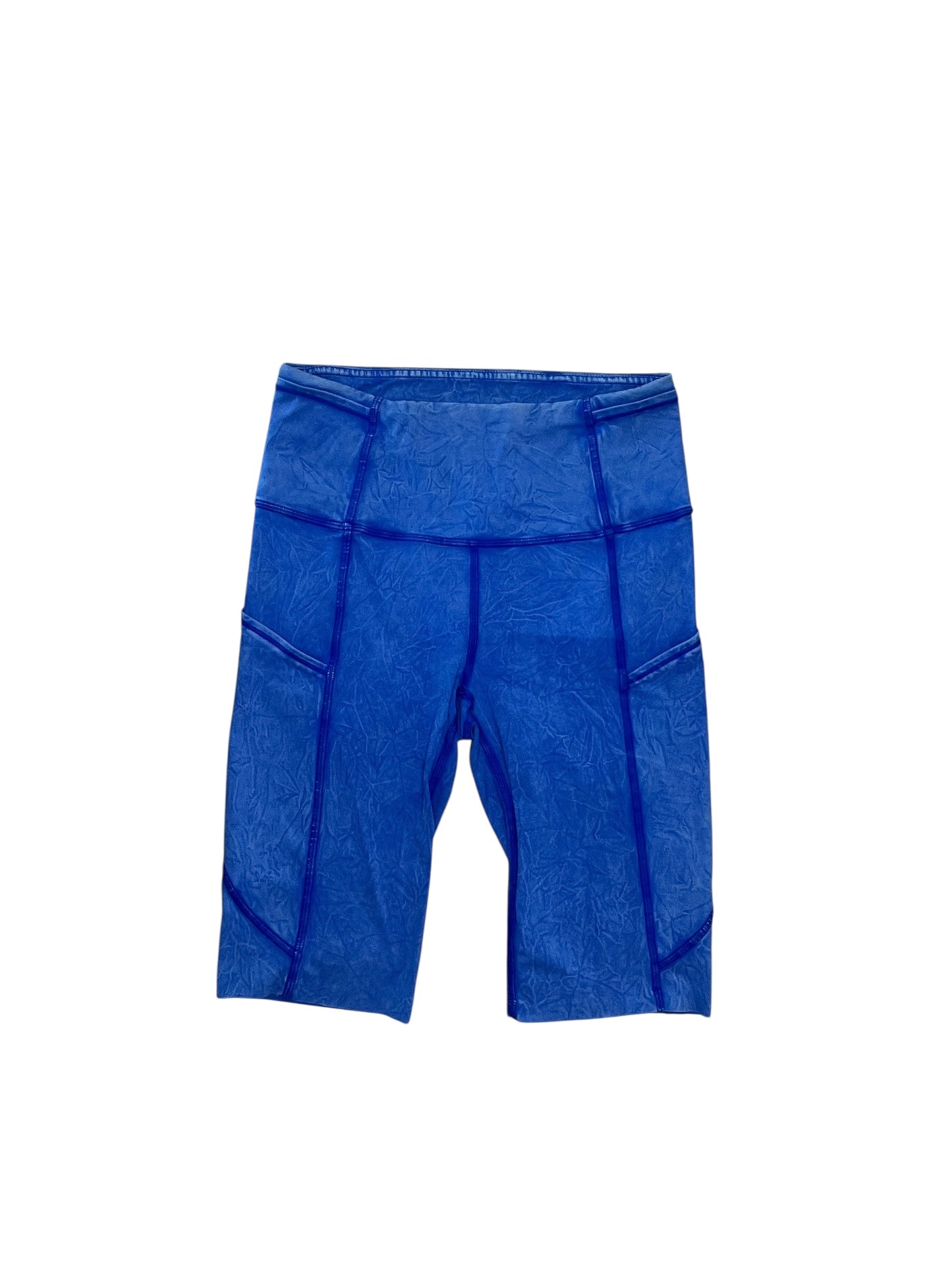 Athletic Shorts By Lululemon In Blue, Size:S