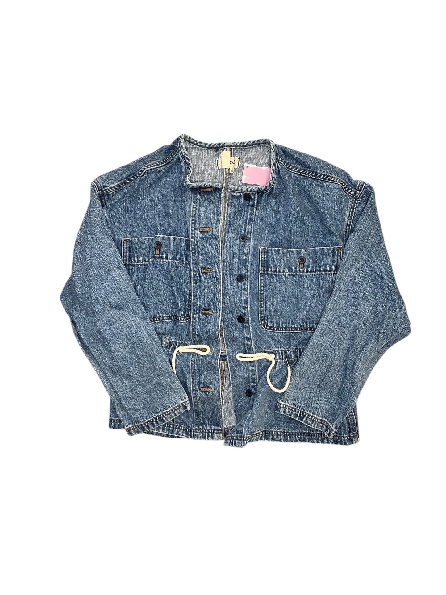 Jacket Denim By Madewell In Blue Denim, Size:S