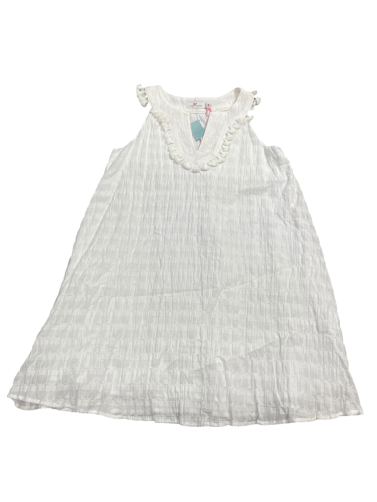 Dress Casual Short By Vineyard Vines In White, Size:Xs