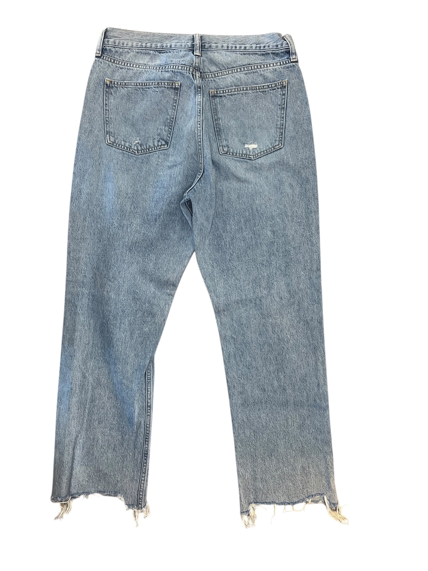 Jeans Straight By Clothes Mentor In Blue Denim, Size:8