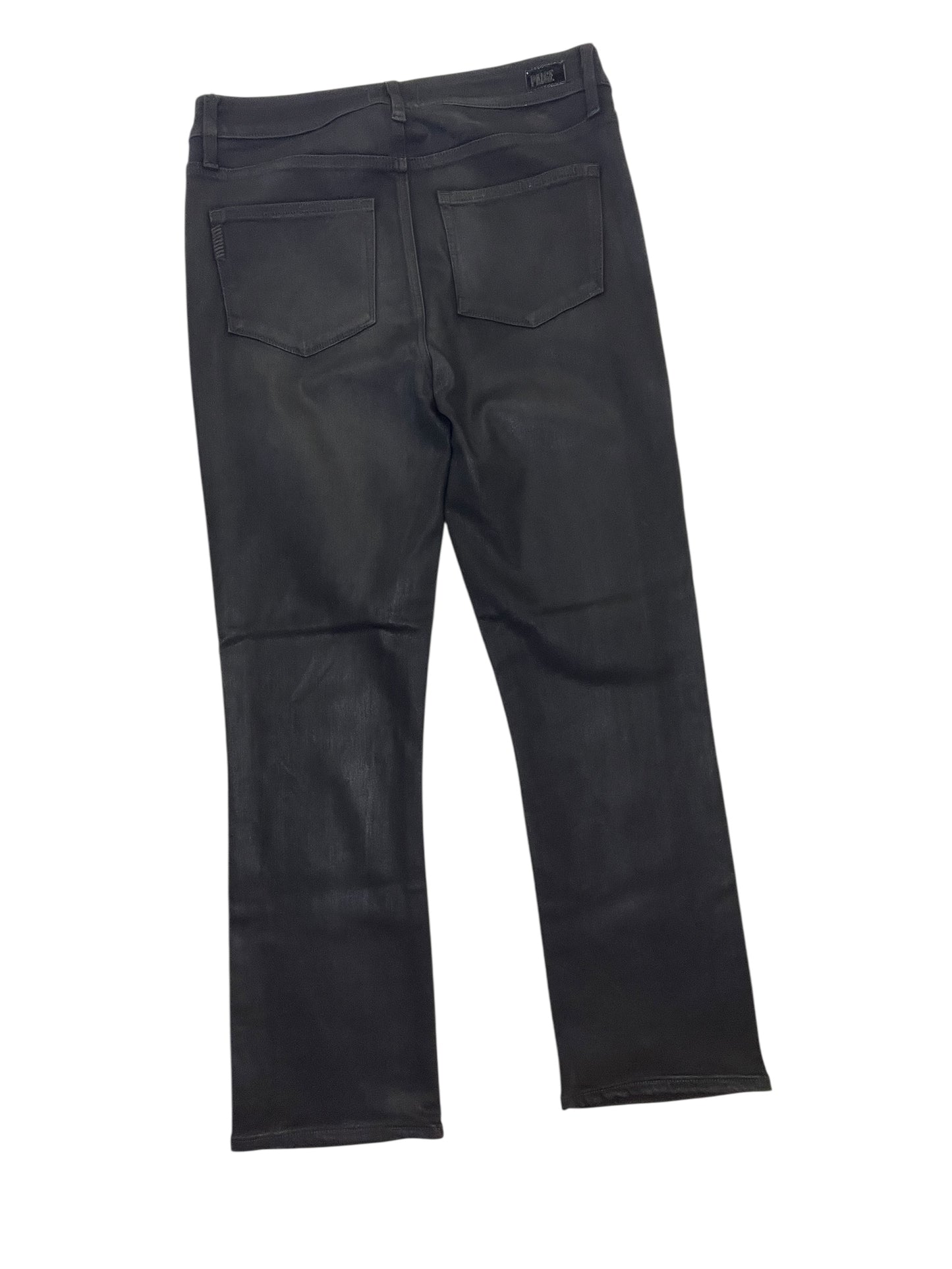 Jeans Straight By Paige In Black, Size:12