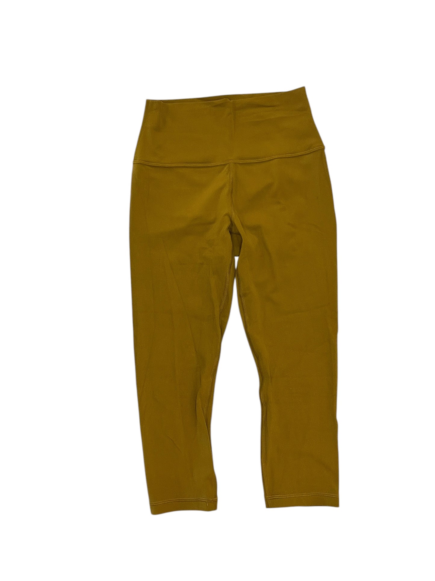 Athletic Leggings Capris By Athleta In Yellow, Size:S