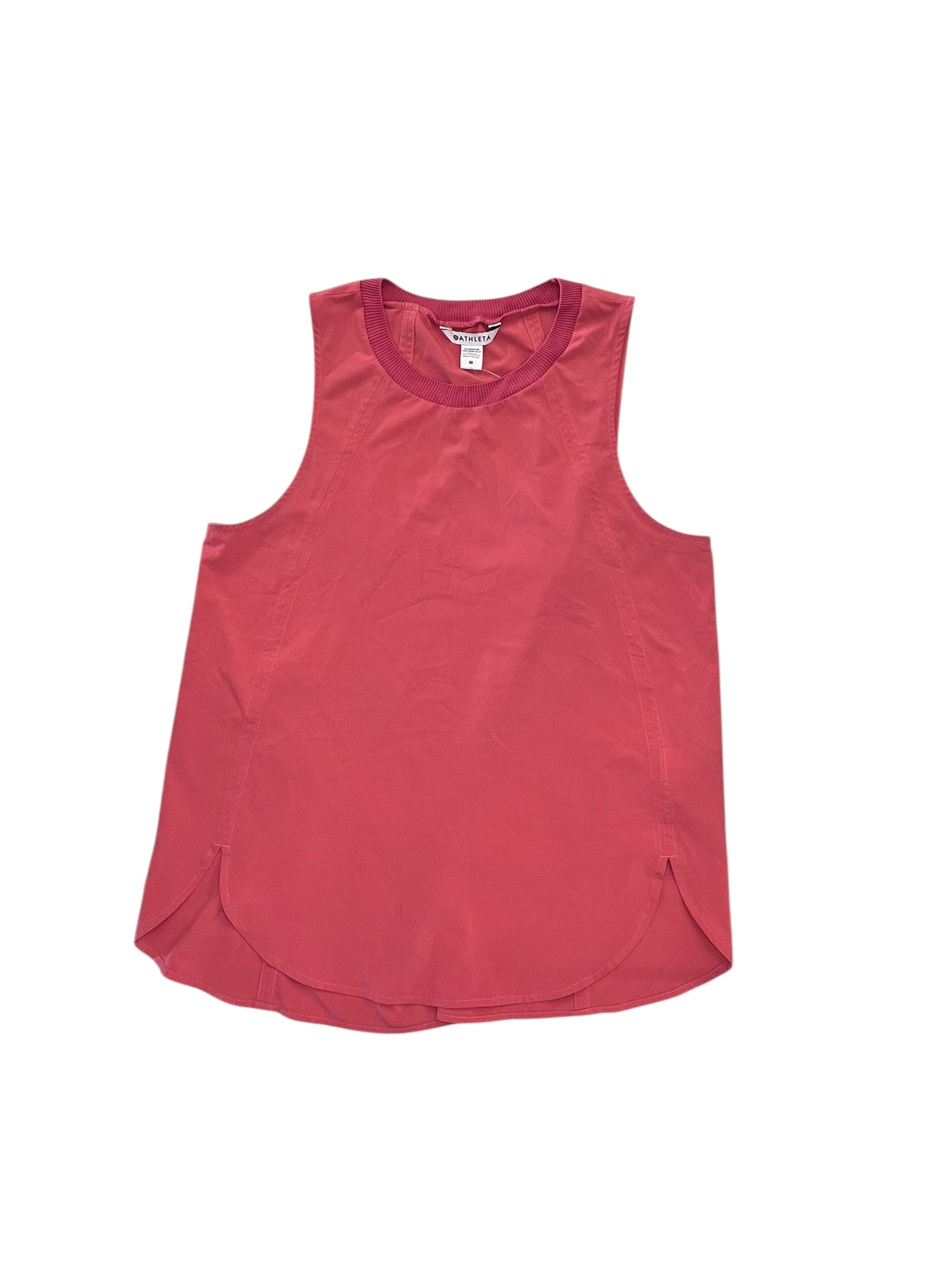 Athletic Tank Top By Athleta In Pink, Size:M