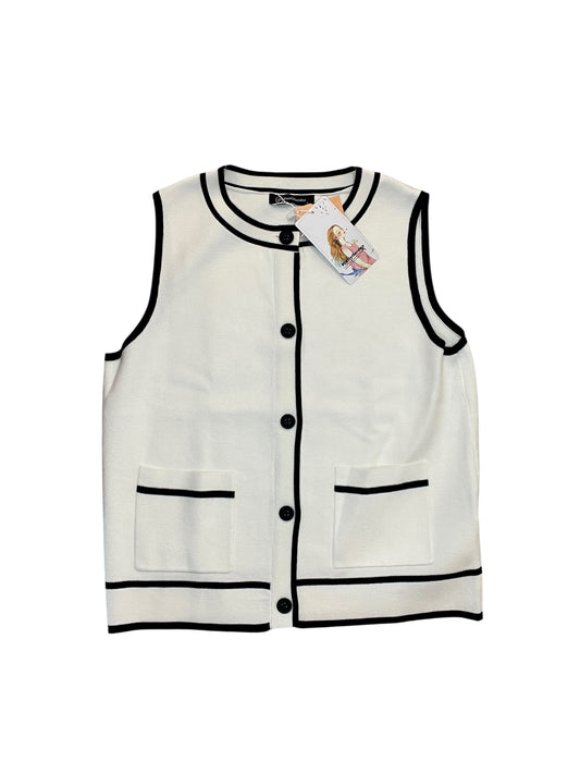 Vest Other By Clothes Mentor In White, Size:S
