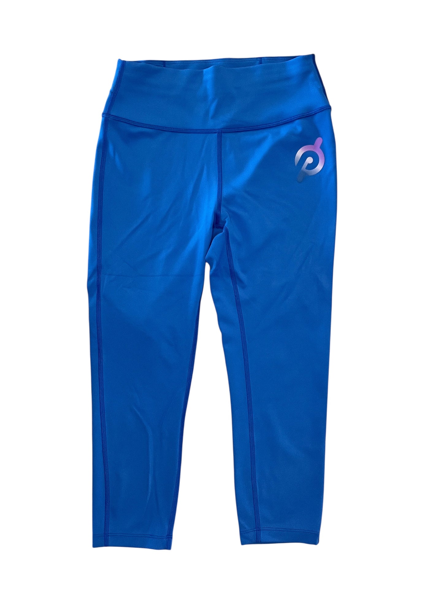 Athletic Leggings By Peloton In Blue, Size:M