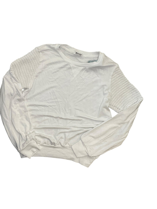 Top Ls By La Made In White, Size:S