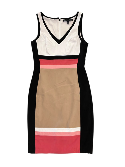 Dress Party Midi By White House Black Market In Black & White, Size:S