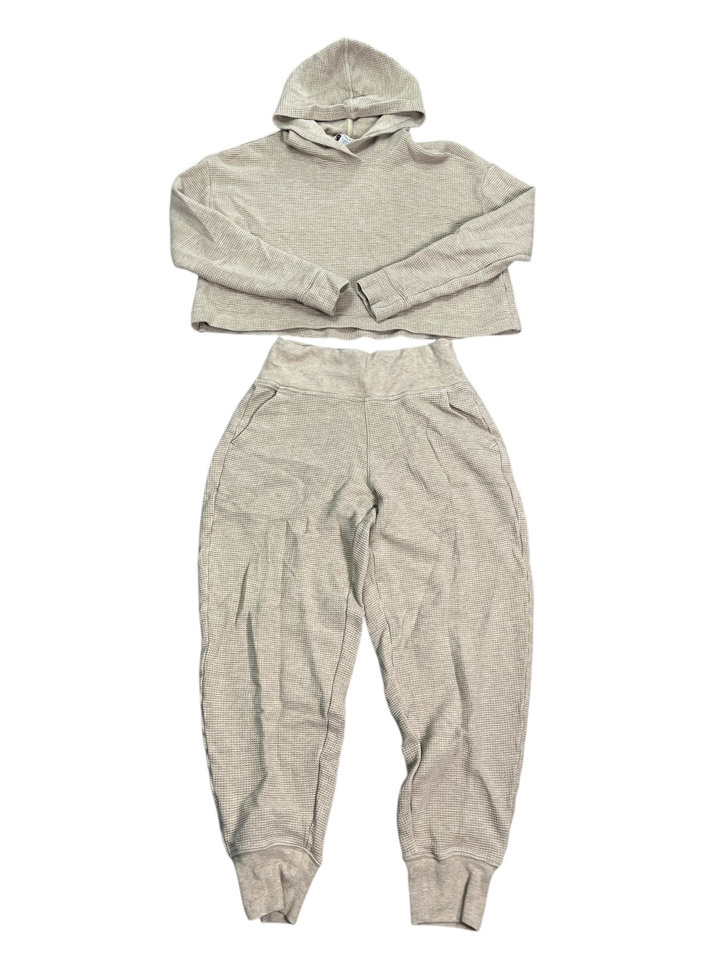Pants Set 2Pc By Athleta In Tan, Size:S